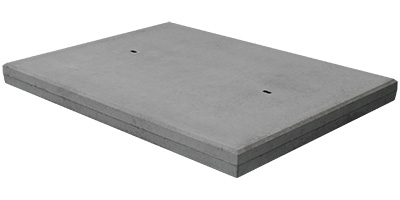 Betonplaat 20 Ton 150 x 200 x 14 cm Glad Enkele transportwapening